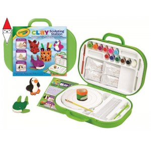 , , , ALTRO GIOCO CRAYOLA SET CREA AND MODELLA CON L  ARGILLA