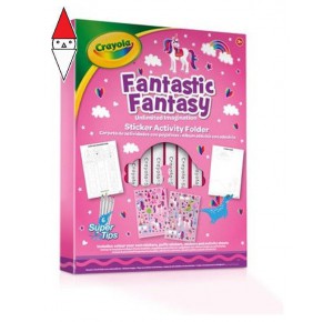 , , , GIOCO CRAYOLA ALBUM ATTIVITA   ADESIVI