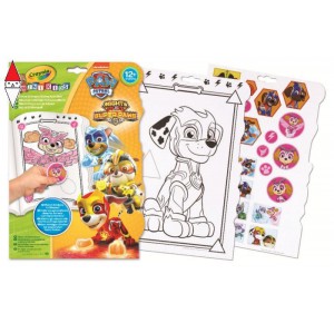 , , , GIOCO EDUCATIVO CRAYOLA ALBUM COLOR AND SHAPES MK PAW PATROL