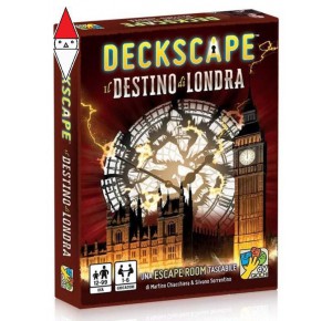, , , CARTE DA GIOCO DAVINCI EDITORE DECKSCAPE IL DESTINO DI LONDRA