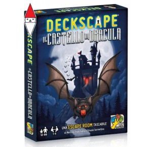 , , , CARTE DA GIOCO DAVINCI EDITORE DECKSCAPE IL CASTELLO DI DRACULA
