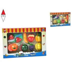 , , , GIOCO DI IMITAZIONE DISTRIBUTORI GIOCATTOLI SET FRUTTA E VERDURA TAGLIABILE