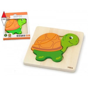 , , , PRIMA INFANZIA DISTRIBUTORI GIOCATTOLI PUZZLE TARTARUGA CM 14.5