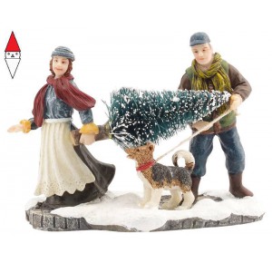 , , , NATALE EDELMAN STATUINA TRASPORTO ALBERO