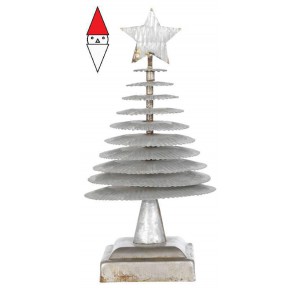 , , , NATALE EDELMAN DECORAZIONE ALBERO DI NATALE GRIGIO CHIARO