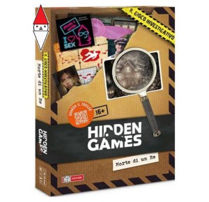 , , , GIOCO DA TAVOLO EDICART STYLE HIDDEN GAMES MORTE DI UN RE