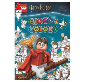 , , , GIOCO EDUCATIVO EDICART STYLE LEGO HARRY POTTER GIOCO E COLORO