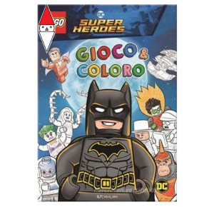 , , , GIOCO EDUCATIVO EDICART STYLE LIBR.LEGO DC GIOCO E COLORO