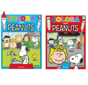 , , , GIOCO EDUCATIVO EDICART STYLE PEANUTS COLORA CON...