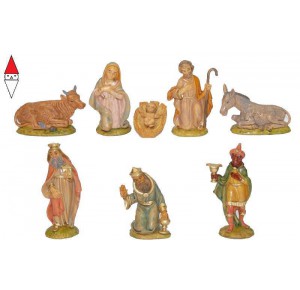 , , , NATALE EUROMARCHI NATIVITA CM 10 TETL SET 8 PEZZI