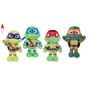 , , , ACTION FIGURE FAMOSA TARTARUGHE NINJA PELUCHE 27CM ASSORTITI