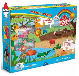 , , , ALTRO GIOCO FILA DIDO MODEL  AND PUZZLE - SAFARI