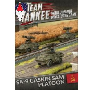, , , FLAMES OF WAR FLAMES OF WAR - TEAM YANKEE:SA-9 GASKIN SAM PLATOON