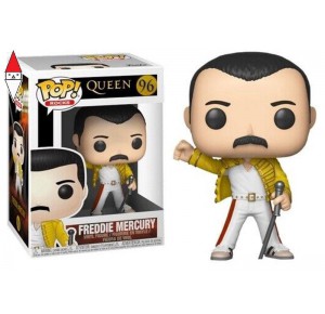 , , , ACTION FIGURE FUNKO LCC QUEEN FREDDYMERCURYWEMBLEY1986 (POP VINYL - QUEEN)