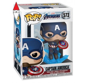 , , , ACTION FIGURE FUNKO LCC ENDGAME CAPTAIN AMERICA W/BROKENSHIELDANDMJOLNIR