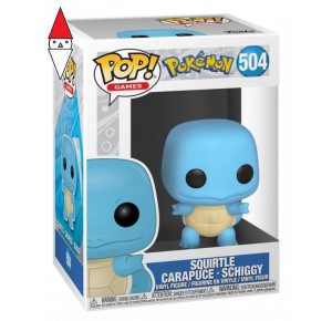 , , , ACTION FIGURE FUNKO LCC POKEMON SQUIRTLE EMEA (POP VINYL - POKEMON)