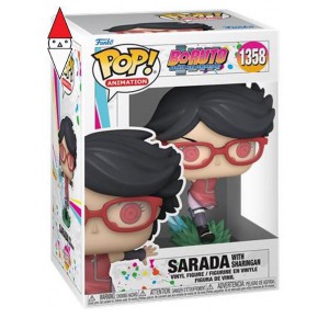 , , , ACTION FIGURE FUNKO LCC BORUTO- SARADA W/SHARINGAN