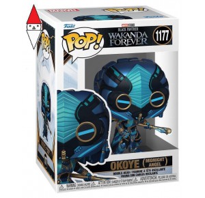, , , ACTION FIGURE FUNKO LCC FUNKO POP MARVEL BPWF S2 OKOYE MIDNIGHT ANGEL