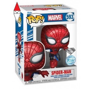 , , , ACTION FIGURE FUNKO LCC 80TH FA SPIDER MAN(DGLT) (POP! VINYL - MARVEL COMICS)