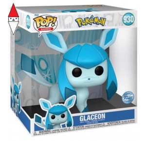 , , , ACTION FIGURE FUNKO LCC POKEMON GLACEON(EMEA) (POP JUMBO 10 - POKEMON)
