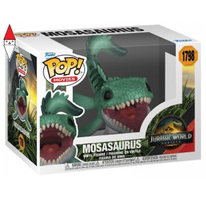 , , , ACTION FIGURE FUNKO J5 MOSASAURUS (POP VINYL: JURASSIC WORLD (2025))
