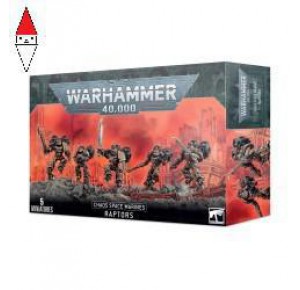 , , , GAMES WORKSHOP WARHAMMER 40.000 - CHAOS SPACE MARINES RAPACES