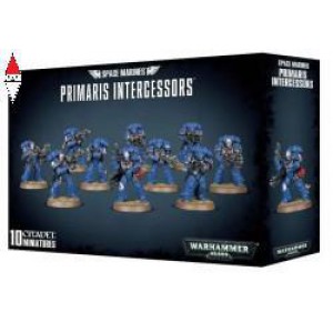 , , , GAMES WORKSHOP WARHAMMER 40.000 - SPACE MARINES PRIMARIS INTERCESSORS
