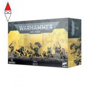 , , , GAMES WORKSHOP WARHAMMER 40.000 - ORKS RAGAZZI