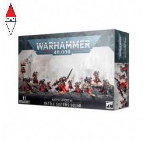 , , , GAMES WORKSHOP WARHAMMER 40.000 - ADEPTA SORORITAS SORELLE GUERRIERE