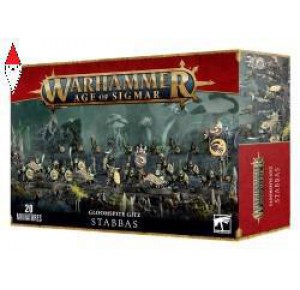 , , , GAMES WORKSHOP WARHAMMER AGE OF SIGMAR - GLOOMSPITE GITZ STABBAS