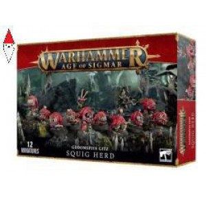 , , , GAMES WORKSHOP WARHAMMER AGE OF SIGMAR - GLOOMSPITE GITZ SQUIG HERD