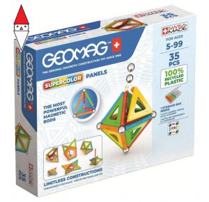 , , , COSTRUZIONE GEOMAG GEOMAG SUPERCOLOR PANELS RECYCLED 35 PCS
