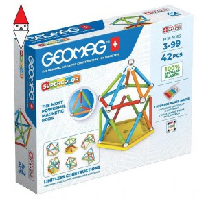 , , , COSTRUZIONE GEOMAG SUPERCOLOR PANELS RECYCLED 42 PCS