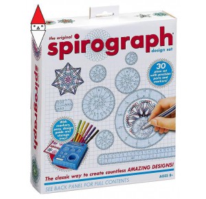 , , , GIOCO EDUCATIVO GIOCHI-PREZIOSI SPIROGRAPH DESIGN SET BOXED