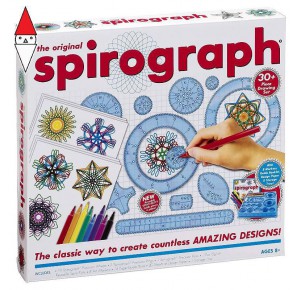 , , , GIOCO EDUCATIVO GIOCHI-PREZIOSI SPIROGRAPH SET PENNARELLI