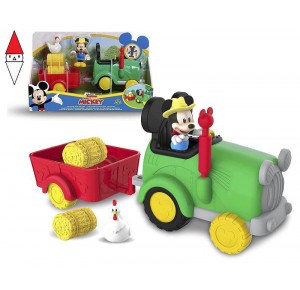 , , , ACTION FIGURE GIOCHI-PREZIOSI MICKEY TRATTORE C/PERSONAGGIO