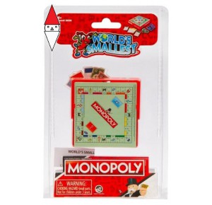 , , , GIOCO DA TAVOLO GIOCHI-PREZIOSI WORLDS SMALLEST MONOPOLY