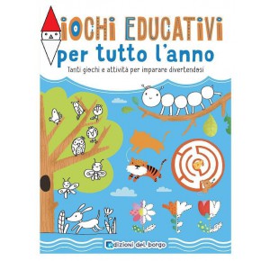 , , , GIOCO EDUCATIVO GIUNTI EDITORE LIBRETTO GIOCHI EDUCATIVI PER TUTTO L ANNO