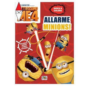 , , , GIOCO EDUCATIVO GIUNTI EDITORE ACTIVITY BOOK. ALLARME MINIONS