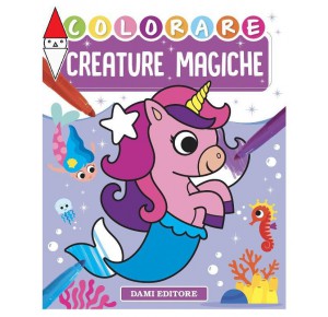 , , , GIOCO EDUCATIVO GIUNTI EDITORE CREATURE MAGICHE DA COLORARE