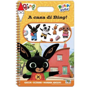 , , , GIOCO GIUNTI EDITORE PUFFY STICKER A CASA