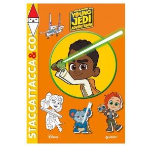 , , , GIOCO EDUCATIVO GIUNTI EDITORE YOUNG JEDI STACCATTACCAANDCOLORA
