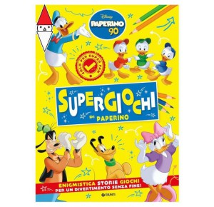 , , , GIOCO EDUCATIVO GIUNTI EDITORE LIBR.SUPERGIOCHI DI PAPERINO 90 ANNI