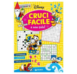 , , , GIOCO EDUCATIVO GIUNTI EDITORE CRUCIFACILE (WALT DISNEY)