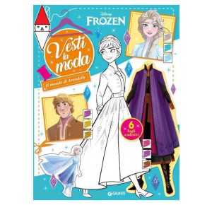 , , , GIOCO EDUCATIVO GIUNTI EDITORE FROZEN VESTI LA MODA (WALT DISNEY)