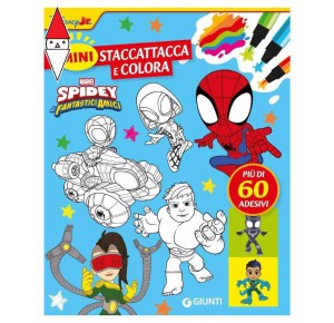 , , , GIOCO GIUNTI EDITORE SPIDEY MINI STACCATTA.