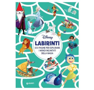, , , GIOCO EDUCATIVO GIUNTI EDITORE 100 PAGINE DI LABIRINTI
