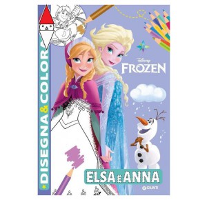 , , , GIOCO EDUCATIVO GIUNTI EDITORE FROZEN DISEGNA E COLORA