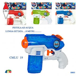 , , , GIOCO ESTIVO GIVI PISTOLA AD ACQUA SPAZIALE TRASP.ASSORTIMENTO