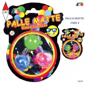 , , , ALTRO GIOCO GIVI SET 3 PALLE MATTE MULTICOLORE ASSORTITE